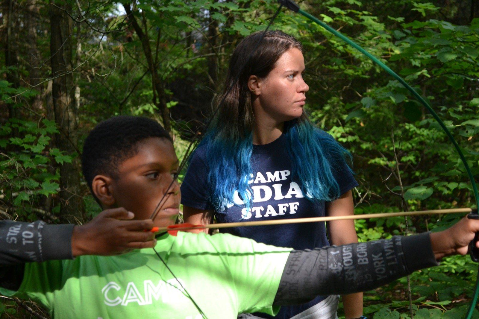 archery staff camper