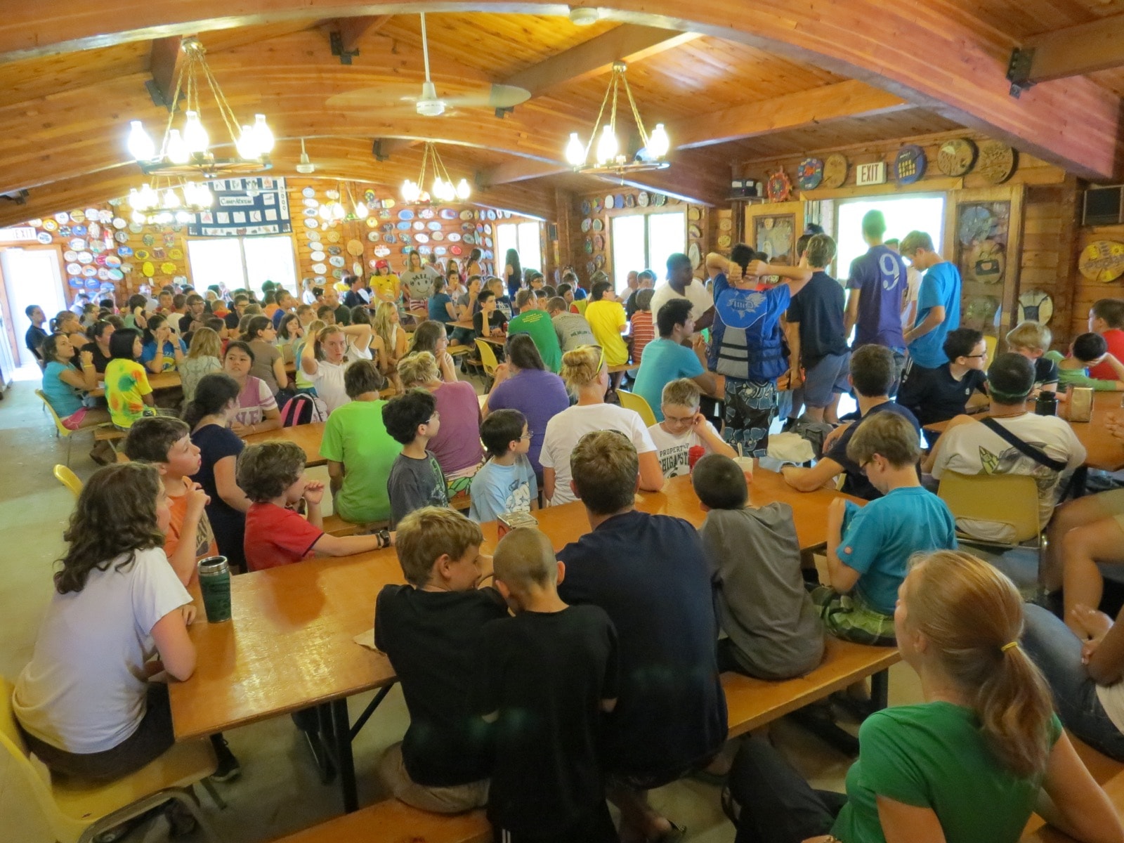 Image of Meal Time in Dining Hall